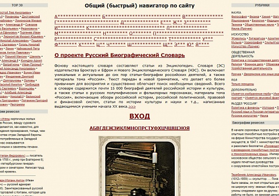 Русский Биографический Словарь 